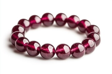 Obraz premium a red glass bead bracelet 