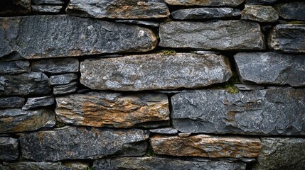 Fototapeta premium a nice stone wall for background 