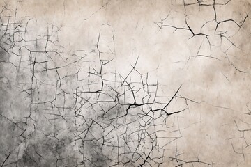 Obraz premium Cracked texture background with aged appearance and natural imperfections