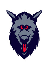 loup tete animal sauvage