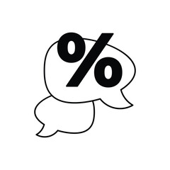 discount Vector icon