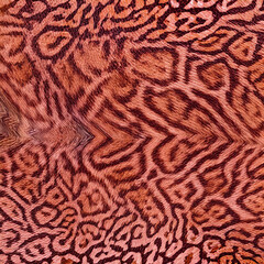 Seamless patterned texture of animal skin, animal print.
