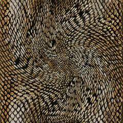 Seamless patterned texture of animal skin, animal print.