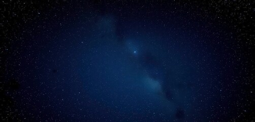 Fototapeta premium Starry night sky, countless stars, cosmic dust, celestial panorama, heavenly, expansive