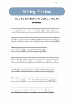 Children's worksheets