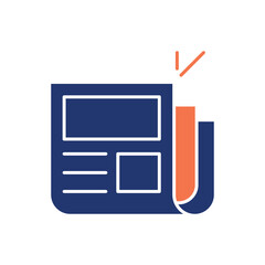 Press Release Vector icon