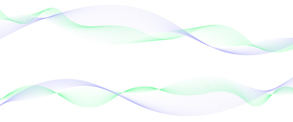 Backgrounds. Soothing blue smooth curved frame design like a clear breeze. Abstract colorfull wave element for design. Digital frequency track equalizer. Stylized line art .Vector illustration.