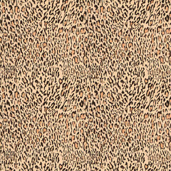 Seamless patterned texture of animal skin, animal print.
