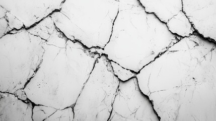 Fototapeta premium a cracked wall, representing the concept of a cracked foundation. 