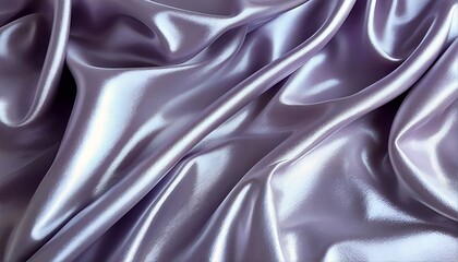 image of a wrinkled purple satin fabric.