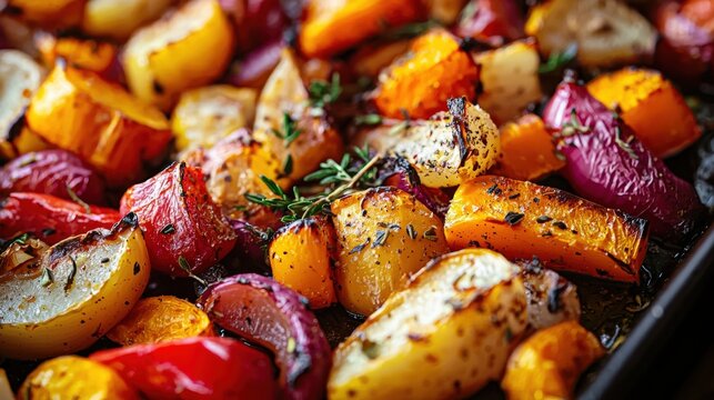 roasted root vegetables 