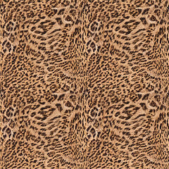 Seamless patterned texture of animal skin, animal print.