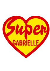 gabrielle super coeur love logo