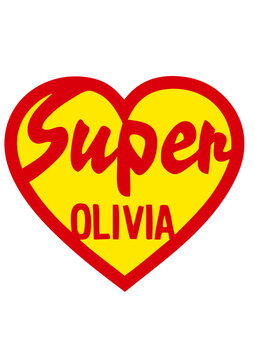 olivia super coeur love logo