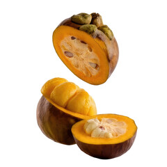 Garcinia Cambogia Slices on transparent background