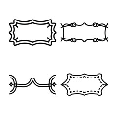 set of vector frames