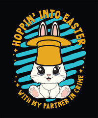 easter day t shirt design vector art illustration
