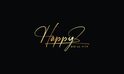eid mubarak ,calligraphic design vector