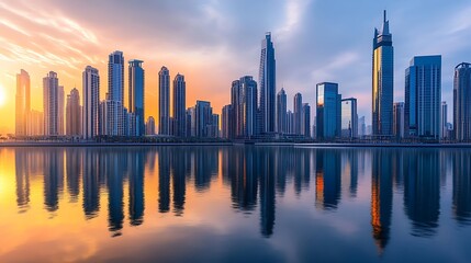Obraz premium Organic forms integrated into futuristic urban buildings high resolution picture