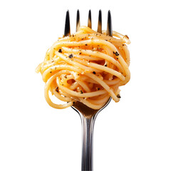 Delicious Spaghetti on a Fork Simple Italian Food