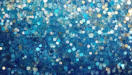 Blue Glitter Sparkle Background. (2)