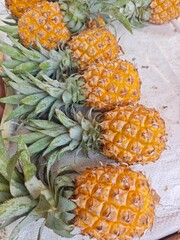 pineapple on the market