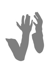 Obraz premium main prise de tête