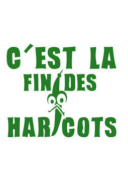 fin haricots expression citation