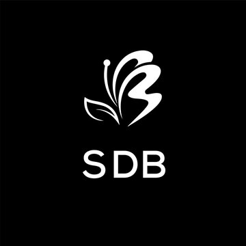 SDB creative minimalist letter logo.
