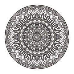 Luxury vector mandala template background