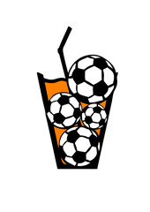 verre drink football soccer glass boisson