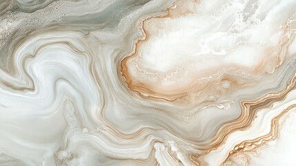 Abstract Marble Texture with Swirling Patterns and Earthy Tones for Design Projects