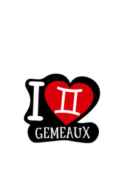 i love gemeaux signe astrologique