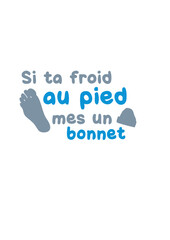 froid pied mes bonnet humour citation drole phrase