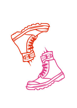 double chaussures deux chaussure