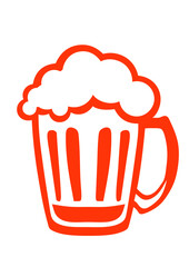 biere dessin mousse alcool chope