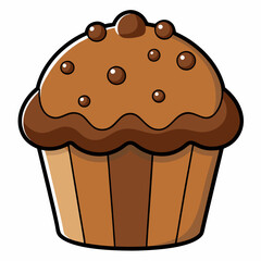 chocolate muffin cupcake