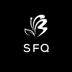 SFQ creative minimalist letter logo.