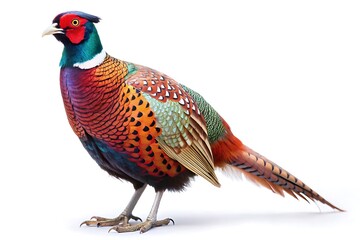 Male european common pheasant phasianus colchicus