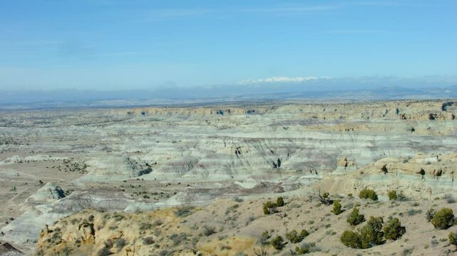 NM Bad Lands Scenic Area Aerial II