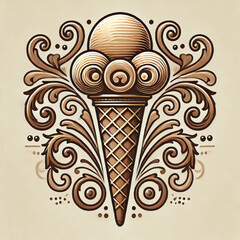Ice Cream Logo