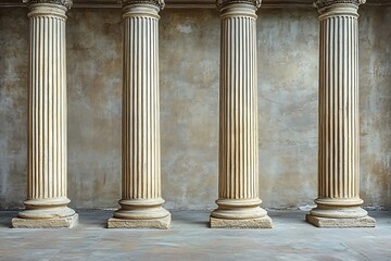 Ancient Columns Interior.