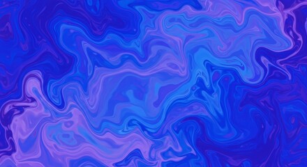 Obraz premium Abstract Blue Swirl Background - Vibrant blue and purple abstract swirl pattern, perfect for backgrounds, websites, or design projects