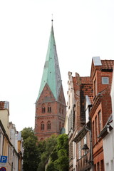 Old buildings in an old town in Germany