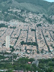aerial view of the city