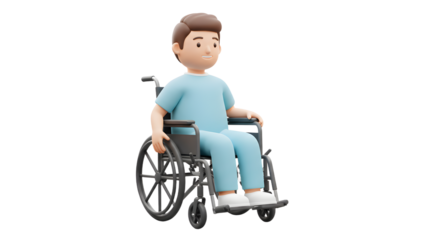 Patient in Wheelchair