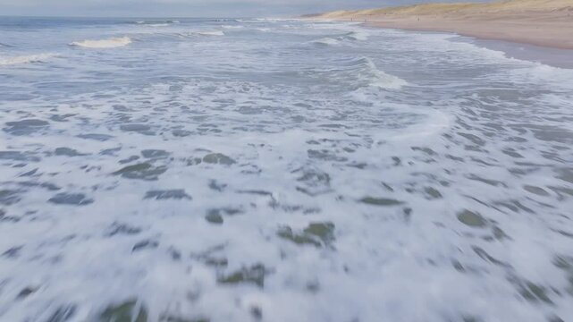 Ocean Waves Aerial View