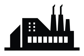Fototapeta premium factory vector icon.eps