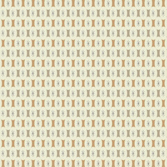 Floral geometric patterns, seamless paper and mosaic fabric