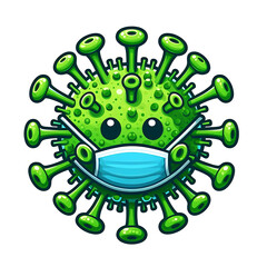 Corona Virus 2020.covid-19.White background.vector illustration.